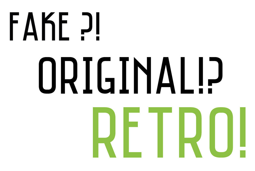 LAŽNO?! ORIGINALNO!? RETRO!