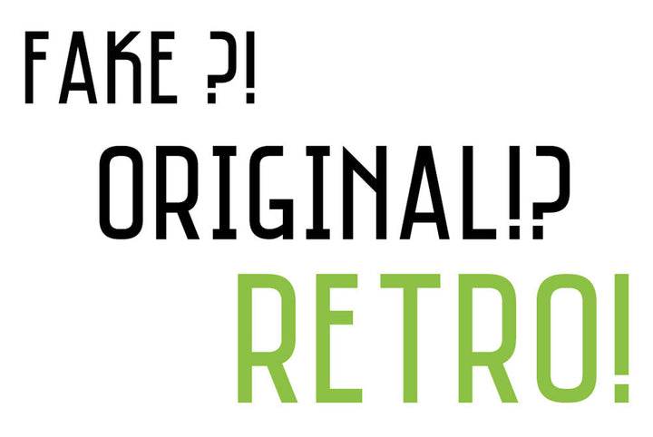 LAŽNO?! ORIGINALNO!? RETRO!